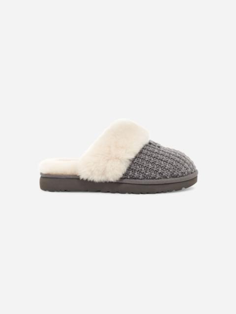 ® Women's Cozy Slipper Sheepskin Slippers in Grey/