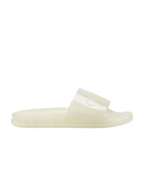 Gucci Transparent Pursuit Slides Gucci Transparent Rubber Logo Slide Sandals Size 44 Gucci | TLC main image 2