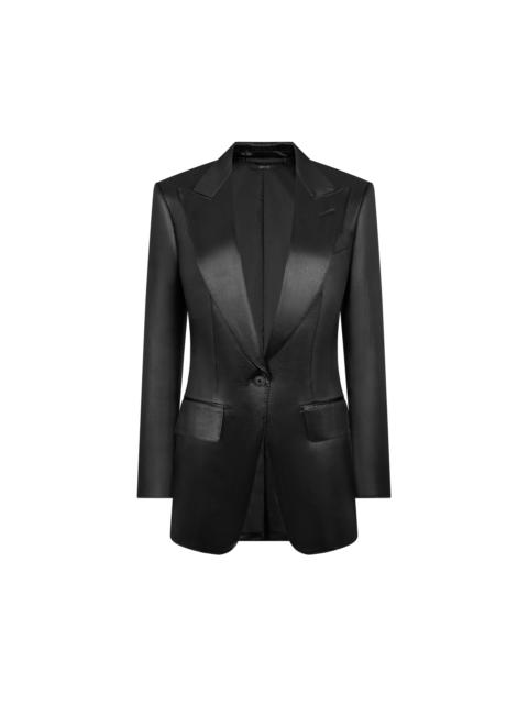 "BIANCA" SINGLE BREASTED PEAK LAPEL JACKET