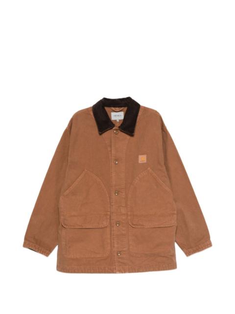 courdoroy-collar jacket