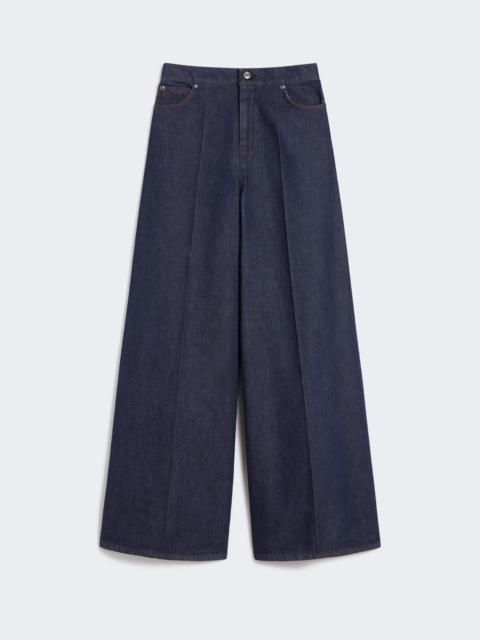CARMINE Wide-leg denim jeans