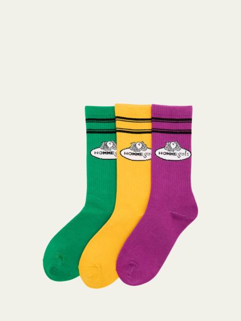 x Fruit Of The Loom 3-Pack Crew Socks