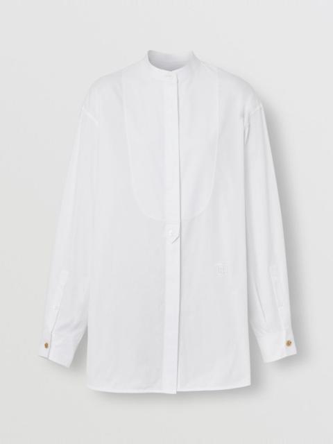 Monogram Motif Cotton Oversized Shirt