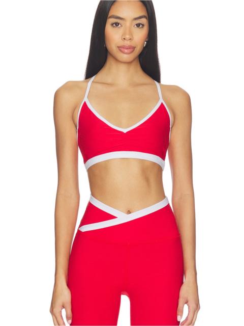 Spacedye Shirred Colorblock Bra