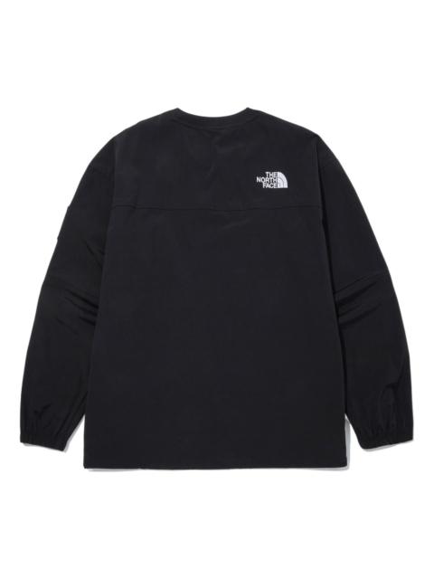THE NORTH FACE Albany Crewneck Logo Sweater 'Black' NM5MN04J