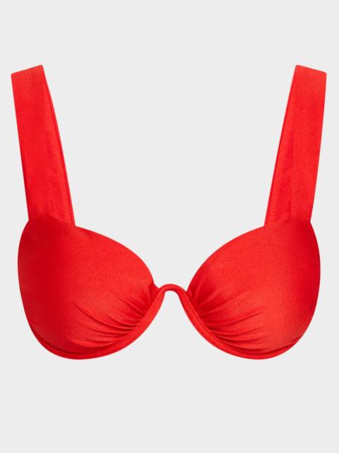 Anniston Ruched Bikini Top