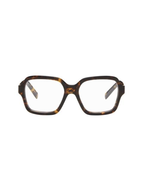 Brown Square Glasses