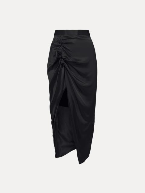 LONG SIDE PANTHER SKIRT