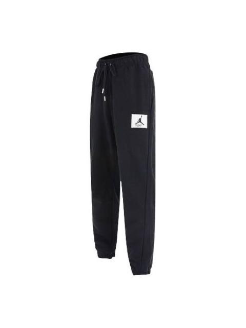 Men's Air Jordan Essentials Statement Casual Sports Knit Long Pants/Trousers Autumn Black DA9813-010