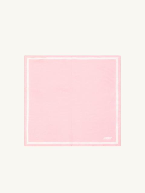 FOULARD SCARF IN COTTON AND SILK UNISEX