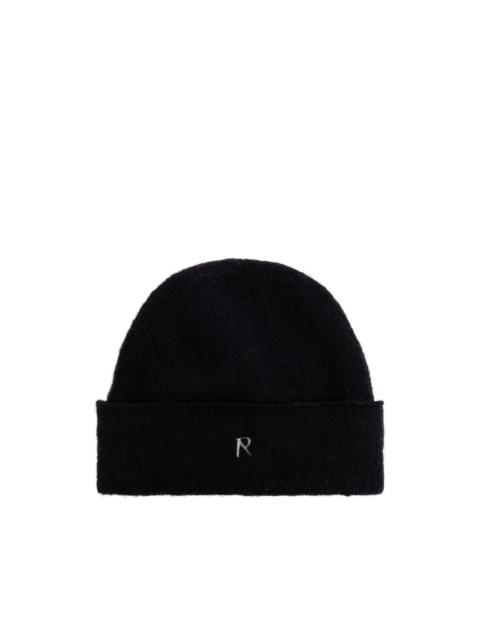 logo-embroidered beanie