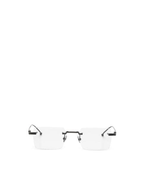 rectangle-frame glasses