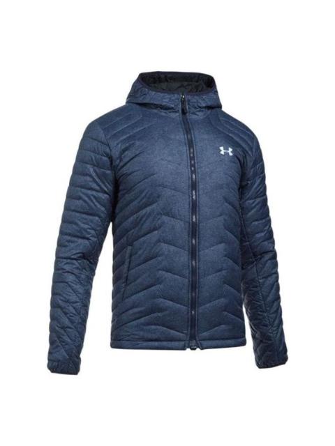 Under Armour ColdGear Reactor Hooded Jacket 'Navy' 1303059-410