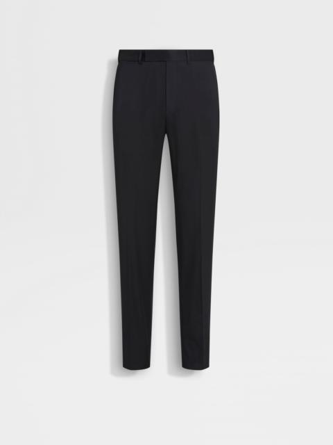 BLACK CENTOVENTIMILA WOOL PANTS