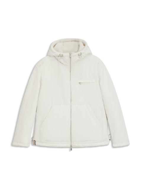 BOSS X STEIFF REVERSIBLE JACKET IN TEDDY