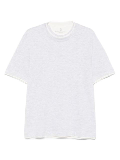 faux-layered T-shirt