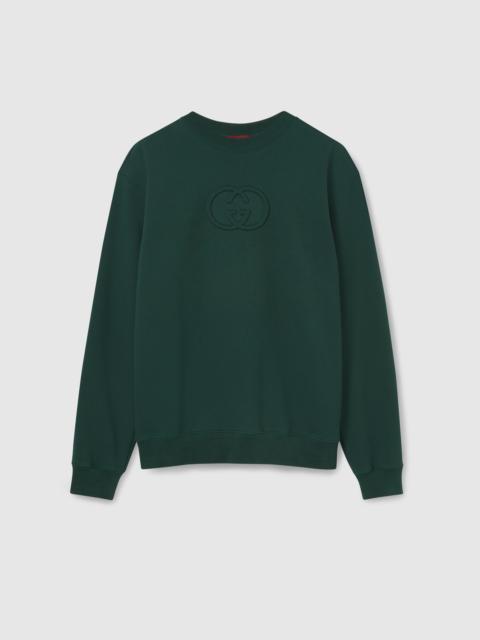 Brushed cotton jersey sweatshirt