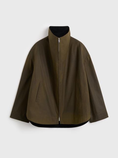 Zipped country jacket bark