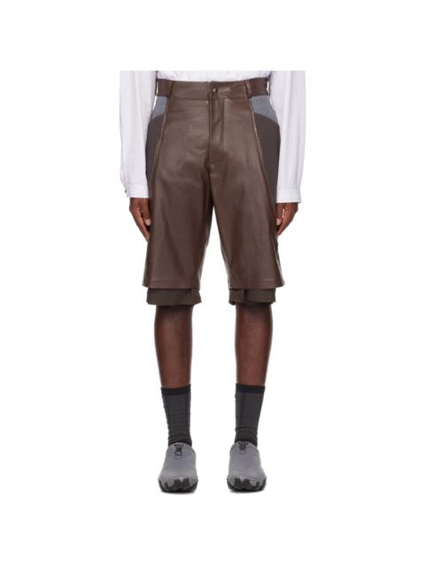 Brown Kiko Kostadinov Edition Inayat Shorts