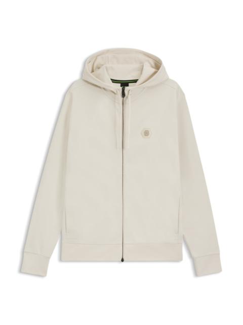 RELAXED-FIT HOODIE WITH DOUBLE B MONOGRAM