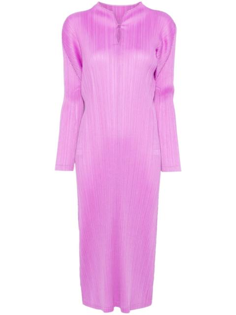 Monthly Colors: January midi dress