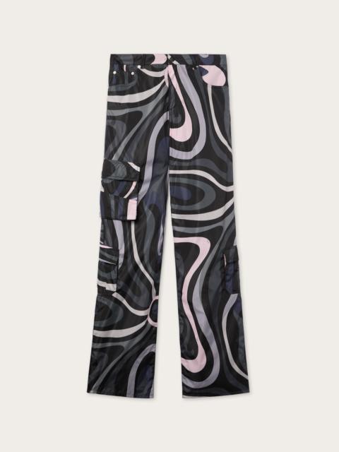 MARMO PRINT CARGO PANTS