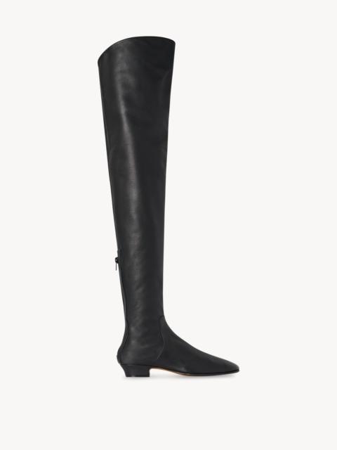 Awar Knee Boot in Leather