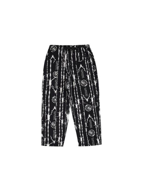 Supreme SOUTH2 WEST8 Belted Pant Black Pattern