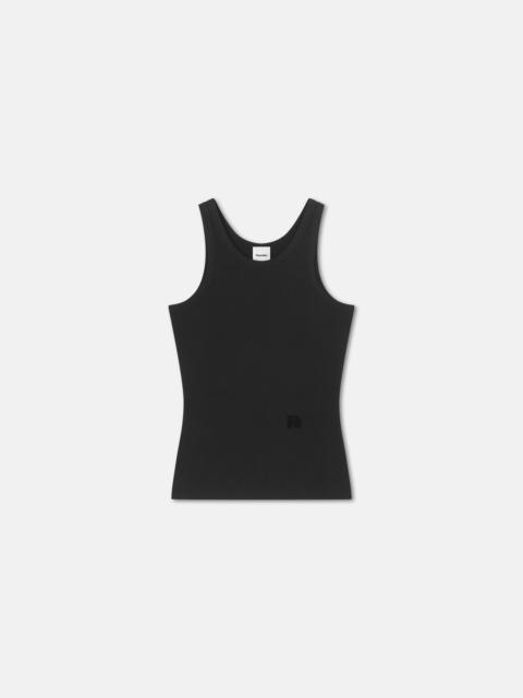 Ribbed-Jersey Tank Top
