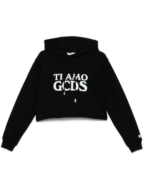 Ti Amo GCDS-print hoodie