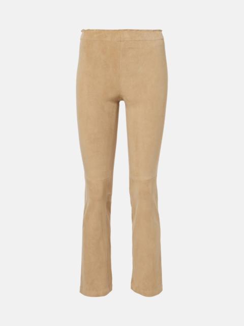 JP Twenty flared suede leggings