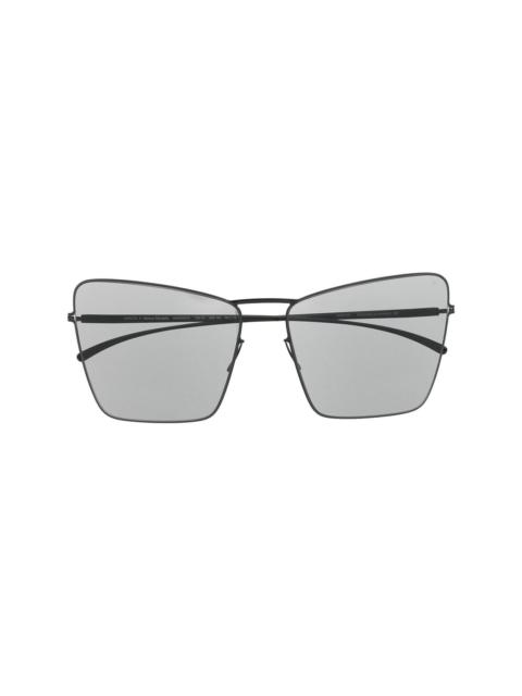 square-frame sunglasses