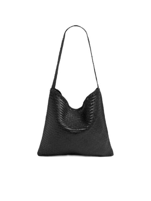 Ars woven leather shoulder bag