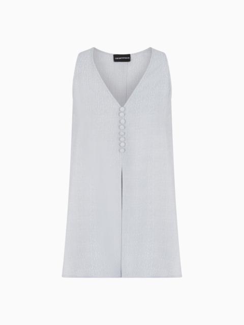 ARMURE VISCOSE V-NECK TOP