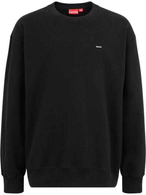 small box logo crewneck sweatshirt