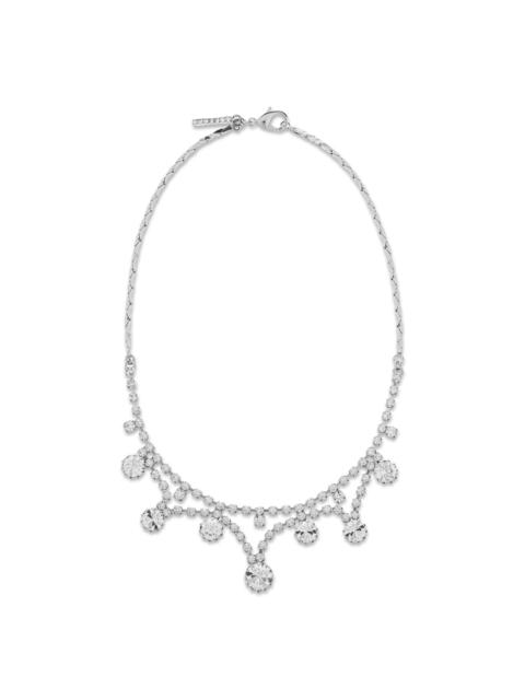 crystal-embellished choker necklace