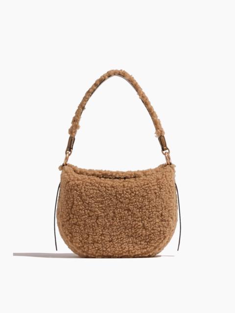 Mini Shearling Daily Bag in Caramel