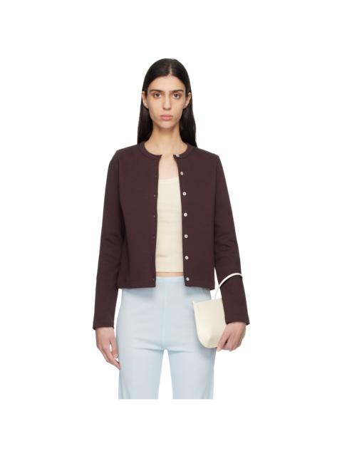 Brown Poppy Cardigan