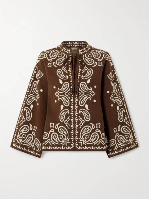 Jacquard-knit Sweater