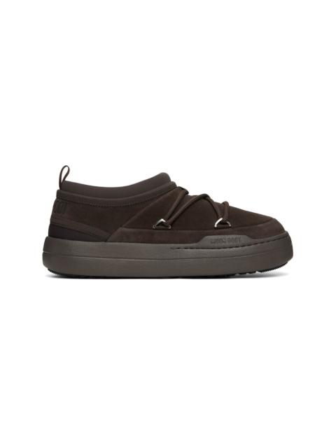 Brown Park Icon Suede Loafers