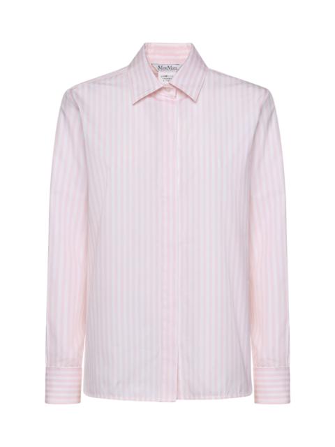 Striped Poplin Shirt
