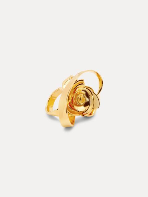 GEOMETRIC ROSE RING