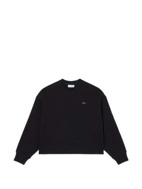 logo-embroidered sweatshirt