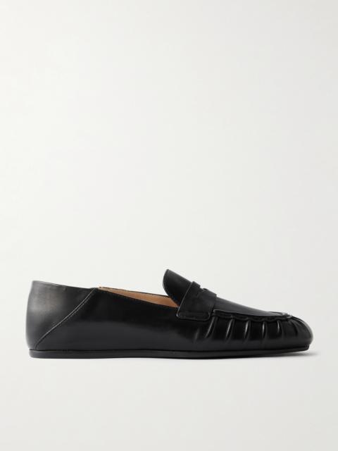 Brooks Collapsible-heel Leather Loafers