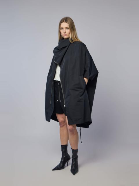 Woven Coat - Sail Biker Coat Black