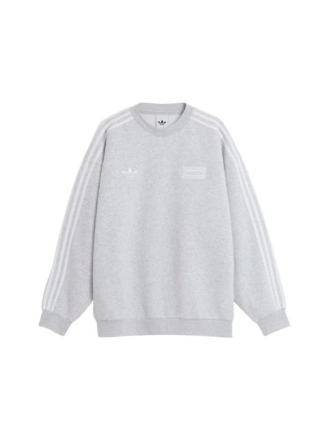adidas x Oasis Tour Oversized Crew Light Grey Heather