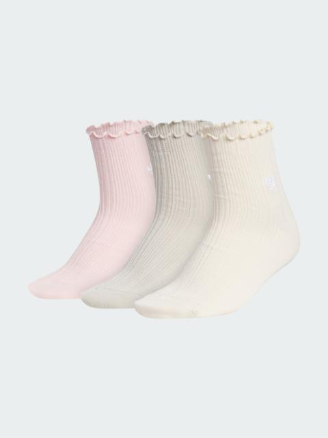 U ORI RUFFLE 3-PACK QUARTER