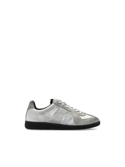 mesh panelled sneakers