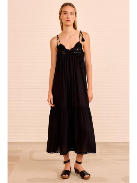 Linnea Coverup Dress with Crochet Detail