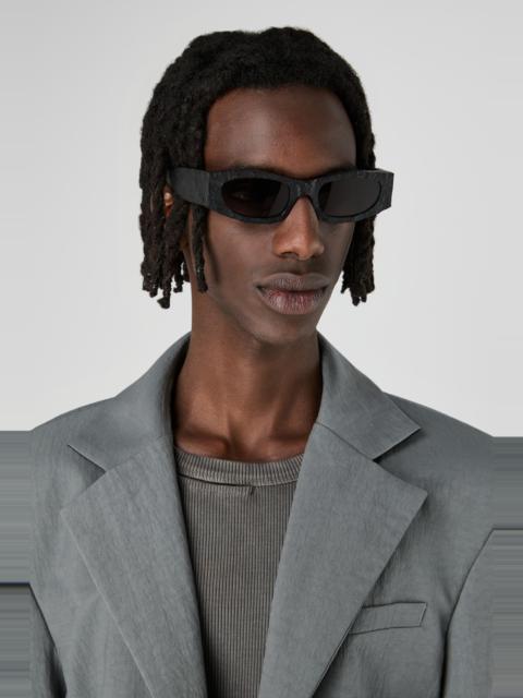 Black HIRMU Acetate Sunglasses